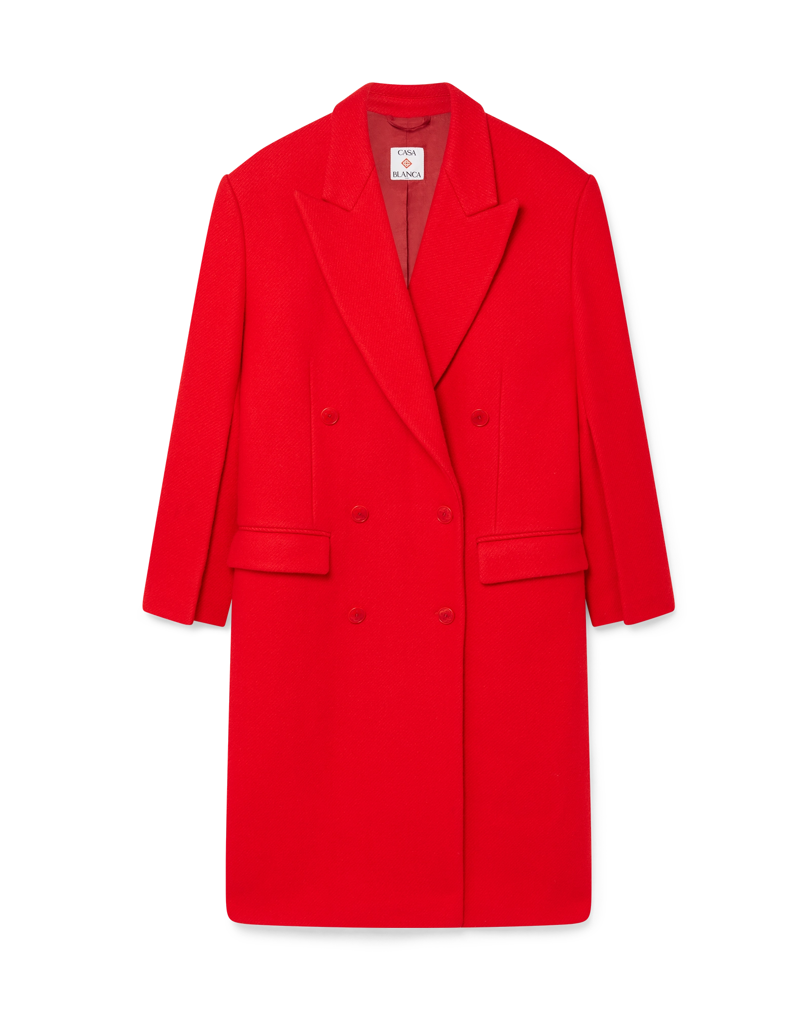 Boiled Wool Overcoat