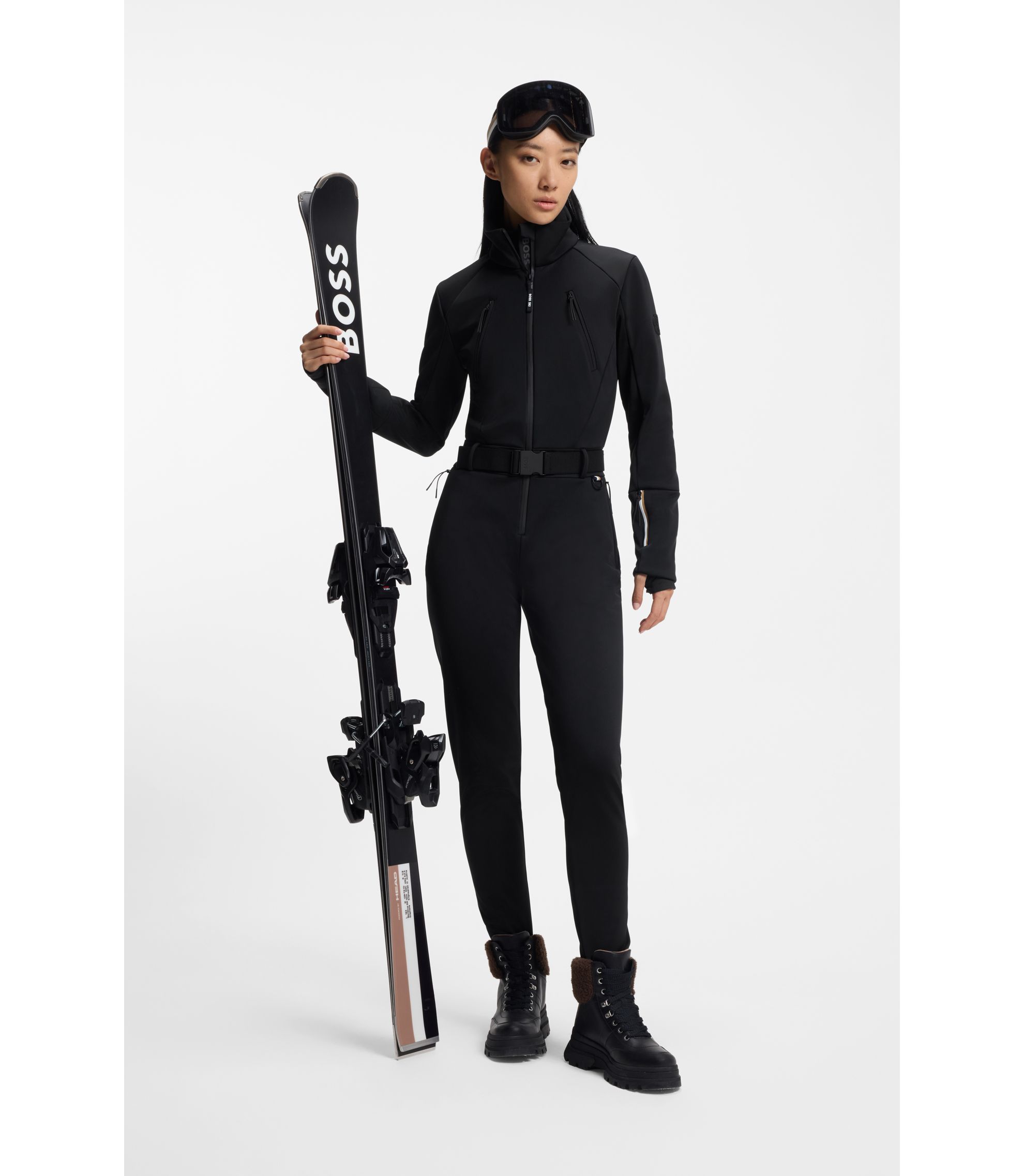 Wasserabweisender BOSS Skianzug mit Stegen