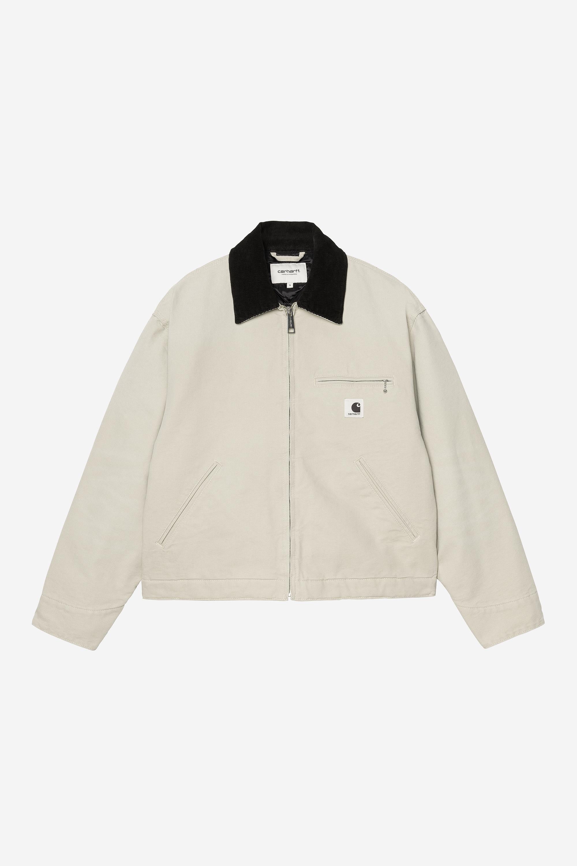 Women’s OG Detroit Jacket (Winter) | Fleur De Sel / Black (stone canvas)