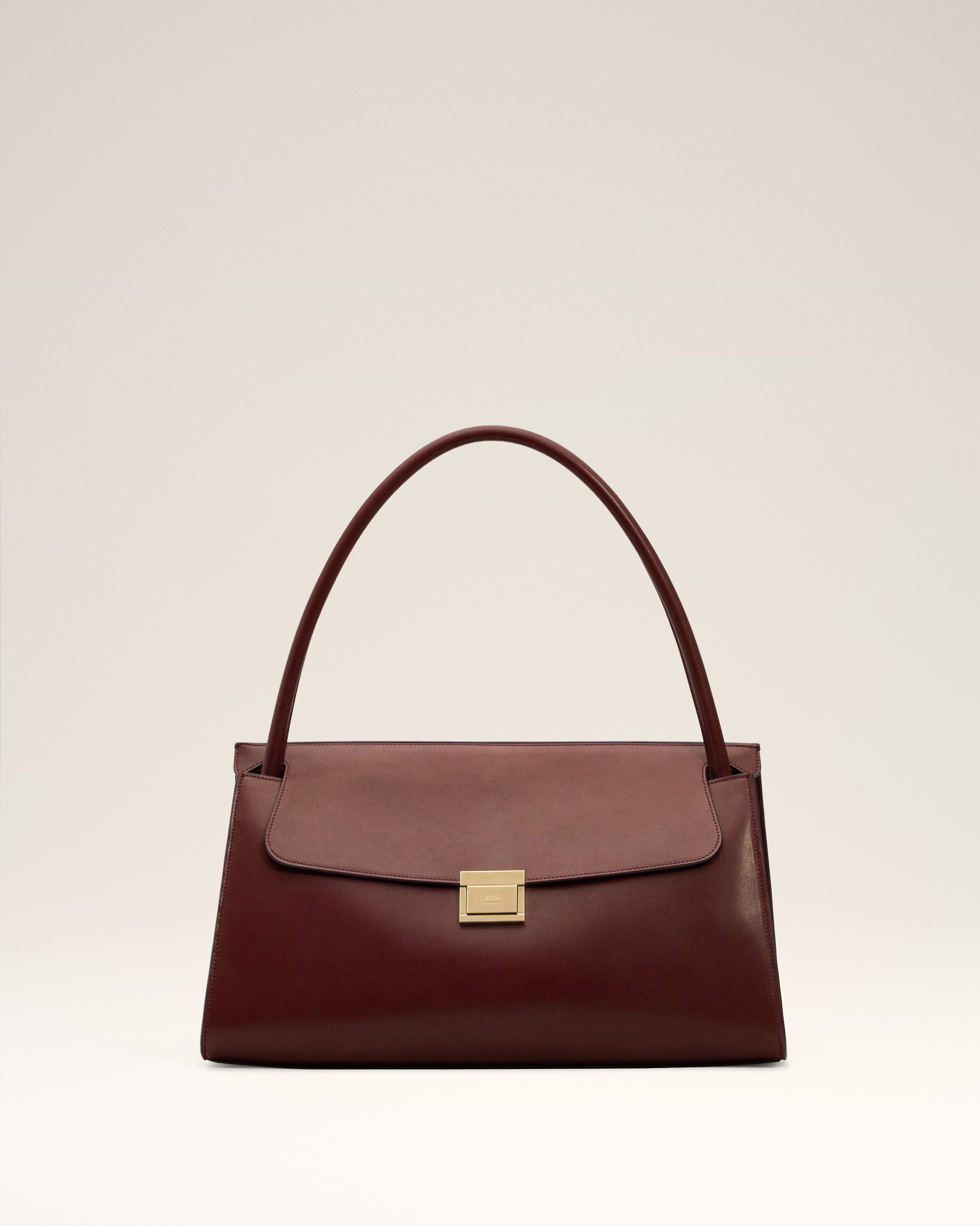 Mimi Tasche aus Glattleder in Burgundy