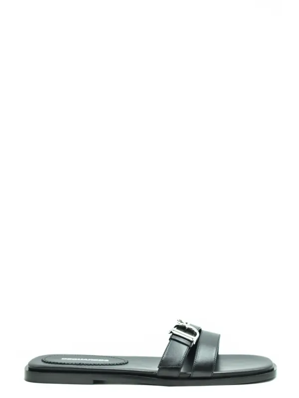 Dsquared2 Damen Sandalen 487099 - Elegante Ledersandalen Sch