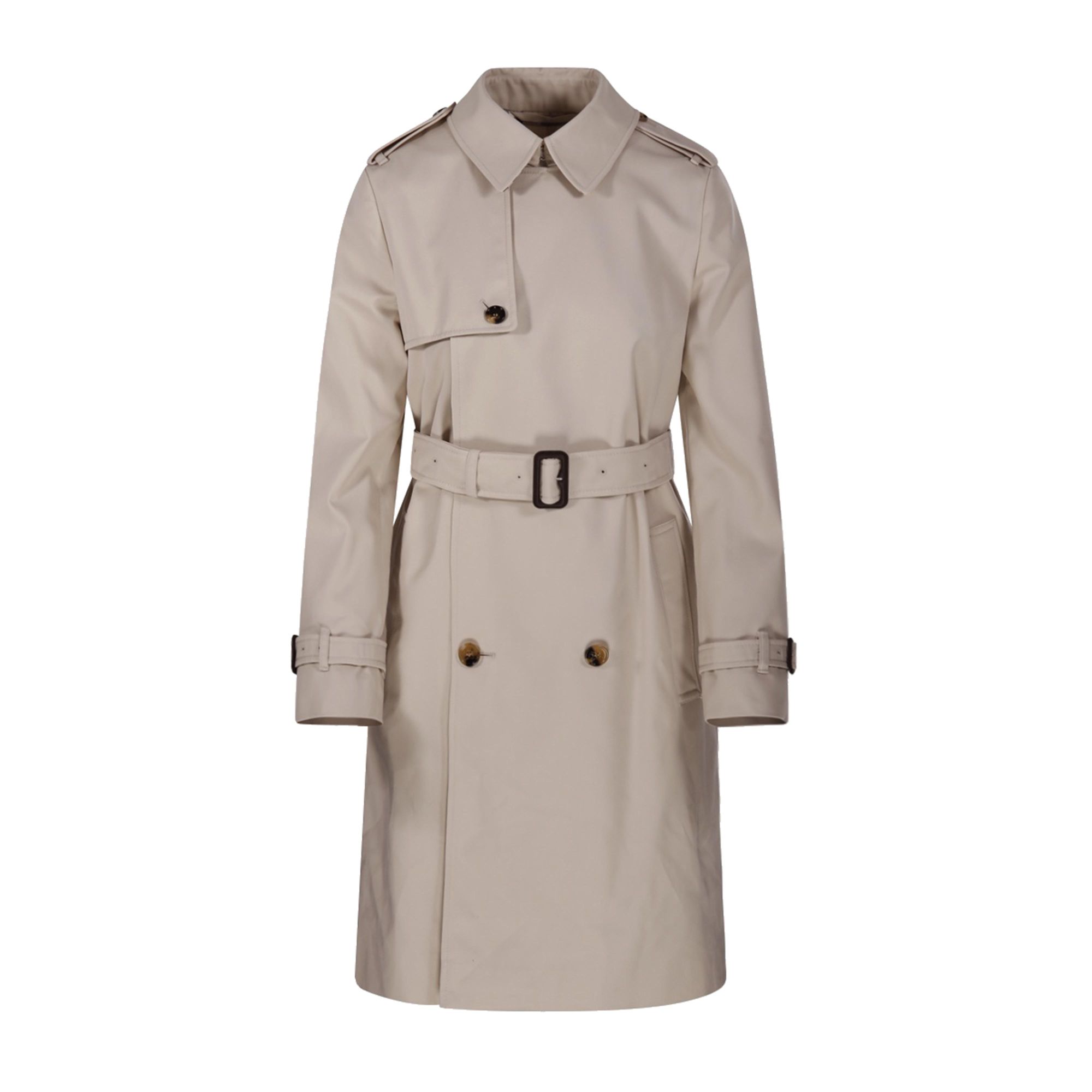 Burberry Braune Taillierte Jacke Für Damen