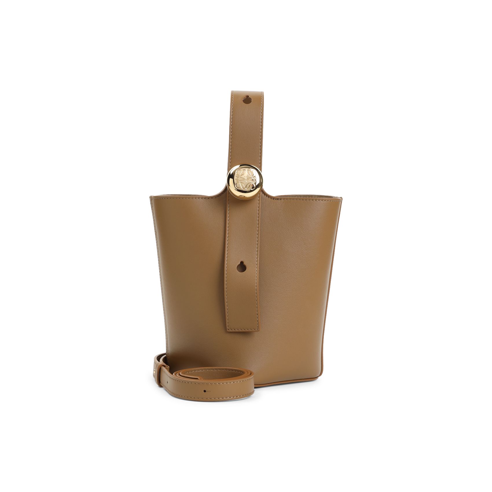 Loewe Schultertasche Aus Nude-kalbsleder