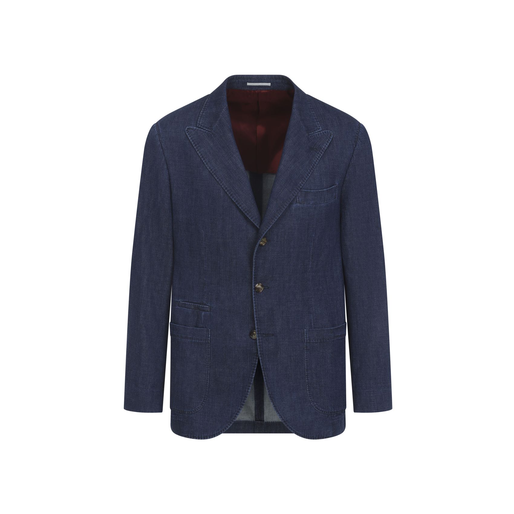 Brunello Cucinelli Blaue Baumwolljacke Für Herren