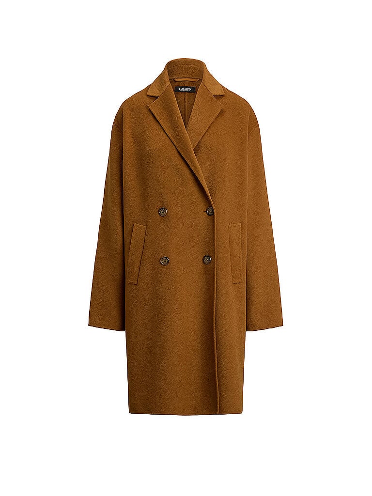 LAUREN RALPH LAUREN Wollmantel DAWLEY camel
