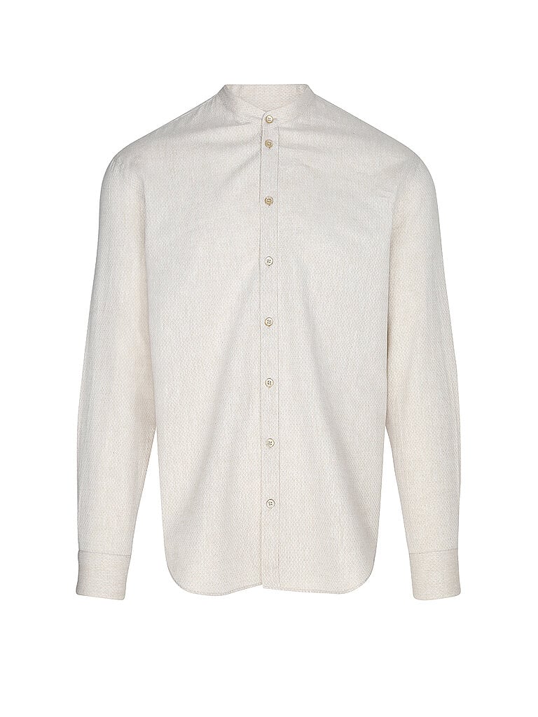 EMPORIO ARMANI Hemd Slim Fit beige