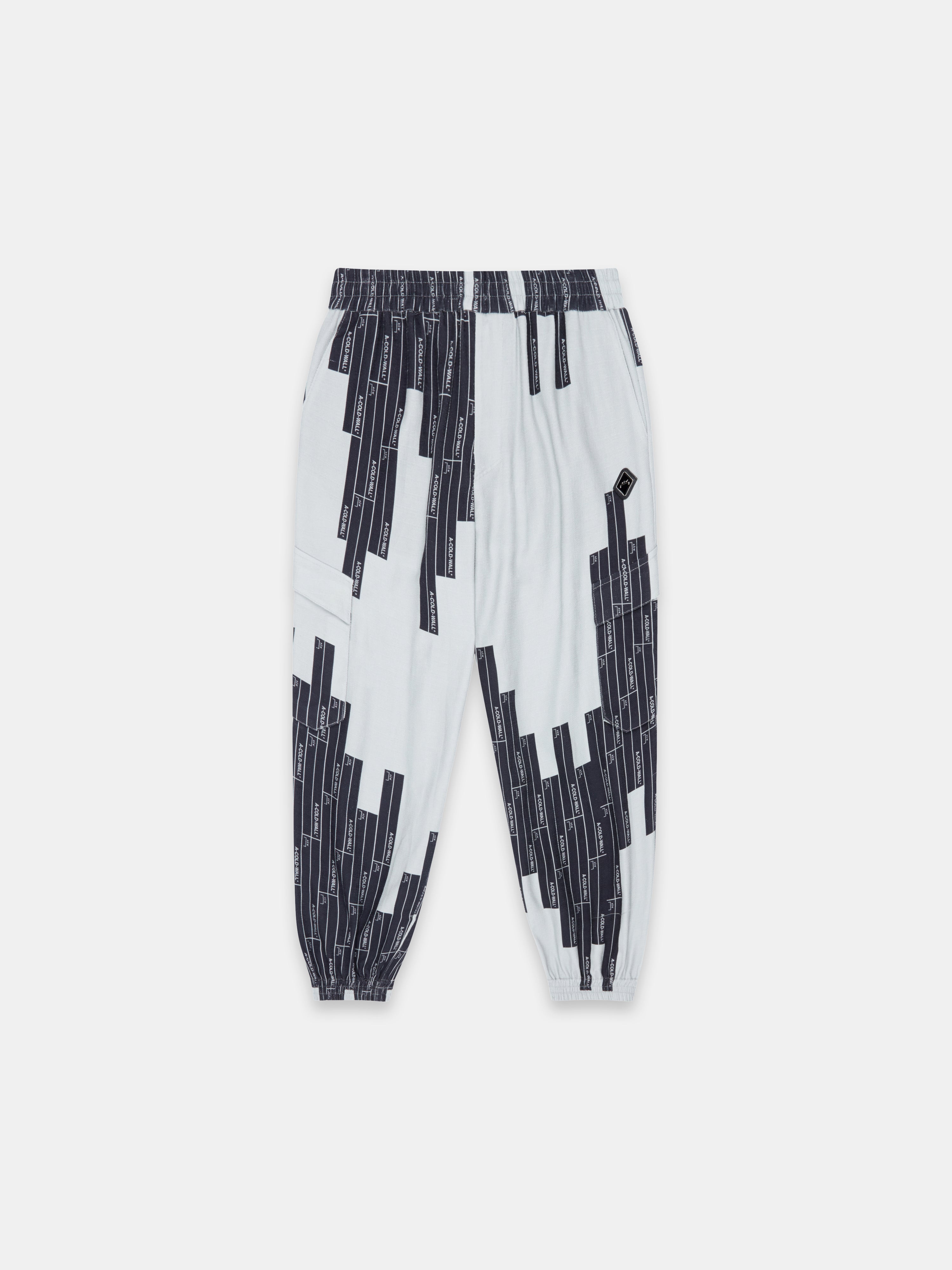 Vector Monogram Trouser Mid Grey