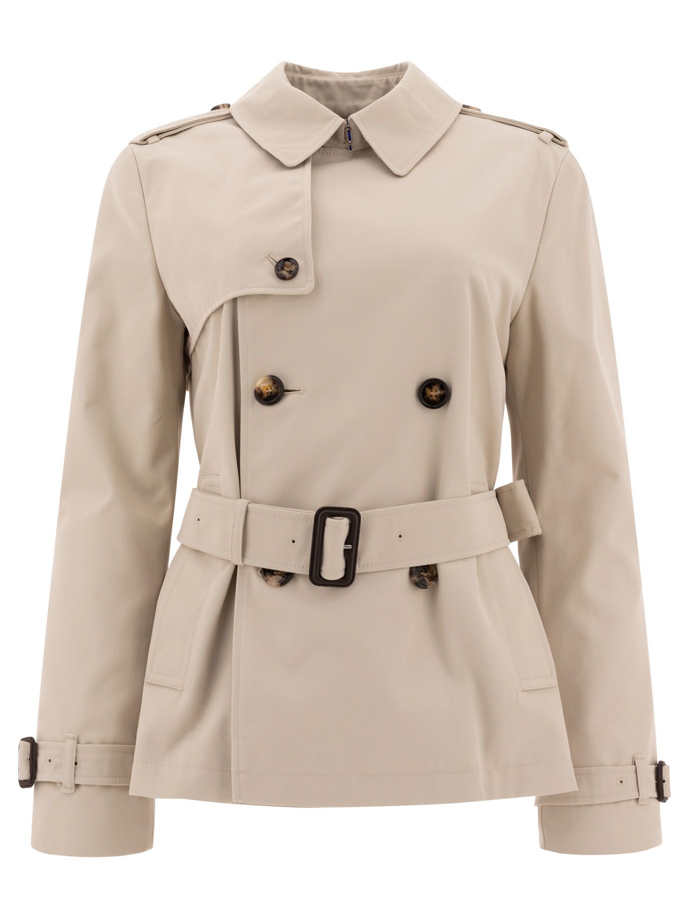 Burberry Brauner Baumwoll-mix Trenchcoat