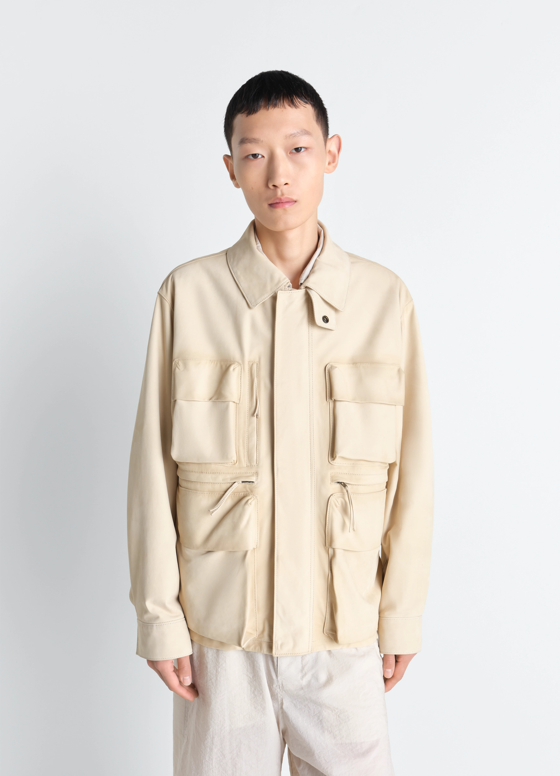 REPORTER JACKET IN NUBUCK